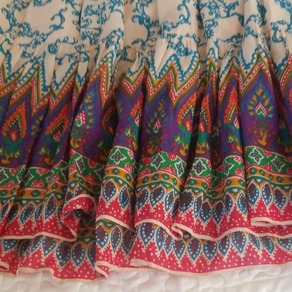 Free People Boho long Maxi skirt - Picture 2 of 8